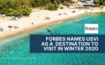 Forbes Names USVI as a Travel Destination To Visit In Winter 2020