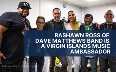 Rashawn Ross of Dave Matthews Band is a Virgin Islands Music Ambassador