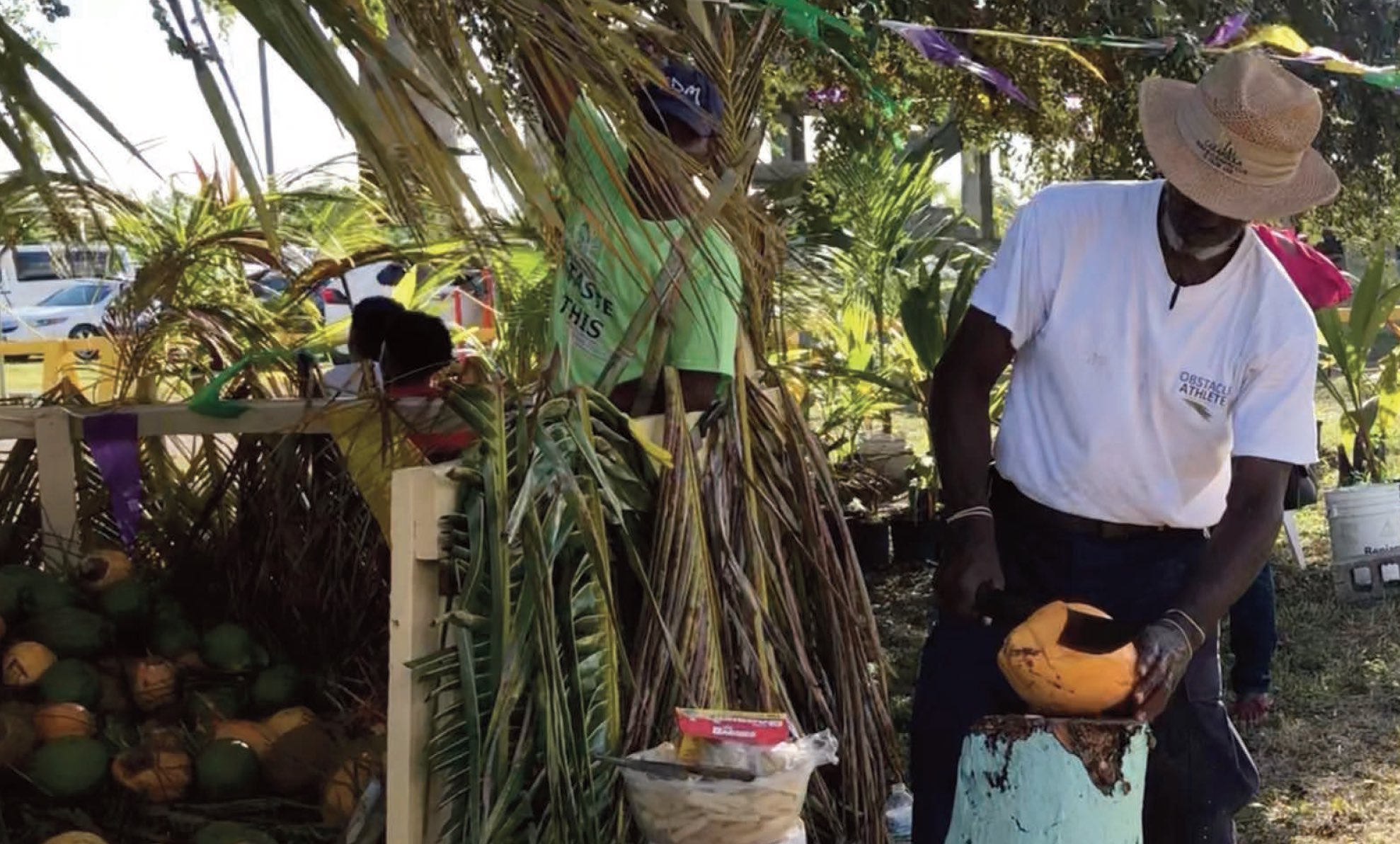 2021 Crucian Coconut Festival Chris and Christie Powers