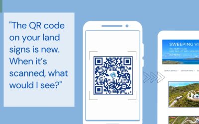 What are the QR codes on your signs?