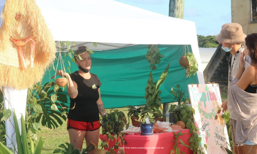 Celebrating the 2022 Crucian Coconut Festival Chris and Christie Powers