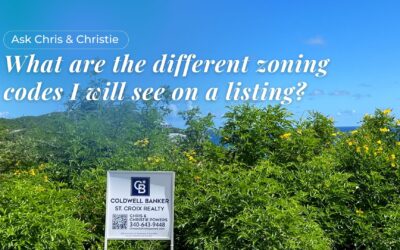 What are the different zoning codes I will see on a listing?