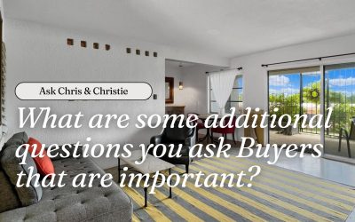 Besides location, price and home questions, what other important questions should Buyers share with the Realtor?