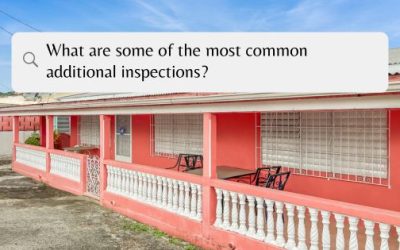 What are some issues found in home inspections?