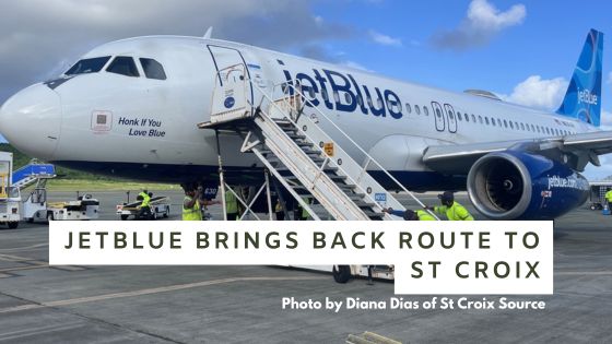 JetBlue Has New Flight to St Croix