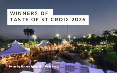 Winners of the 2025 Taste of St Croix